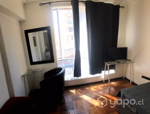 Habitación totalmente amoblada