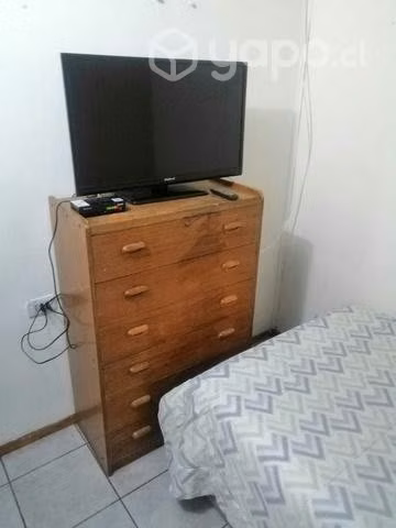 Pieza amoblada con gastos comunes incluido