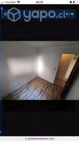 Arriendo pieza