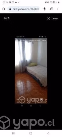 Pieza en depto arriendo