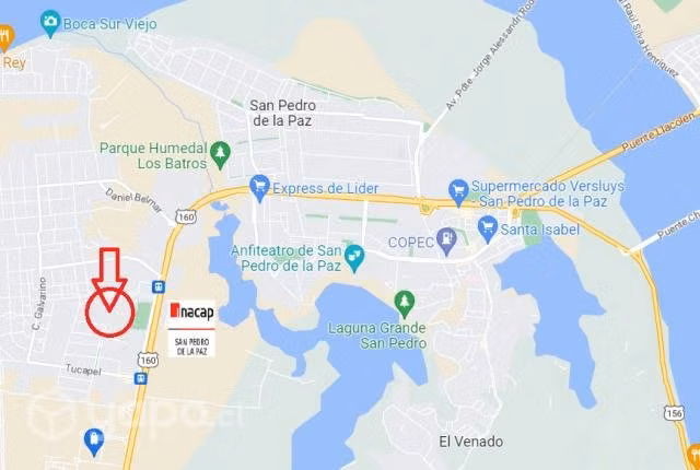 Pieza en san pedro de la paz
