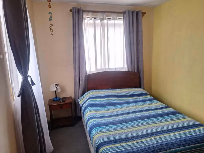 Arriendo pieza amoblada a 3 minutos metro manuel montt