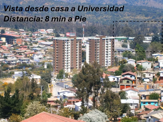 Arriendo Piezas a Estudiantes cerca Universidad Santa Maria Sede Viña del Mar